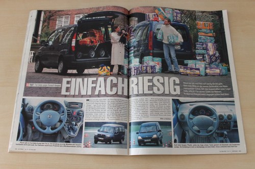 Auto bild 2001 renault - auto, 13/2001