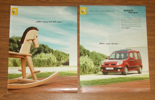 Seltene werbung renault kangoo - seltene,