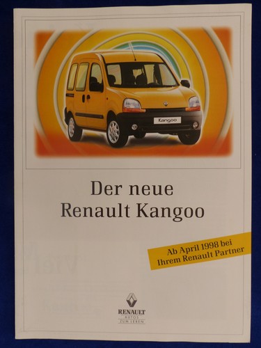 Renault kangoo 1998 - renault,