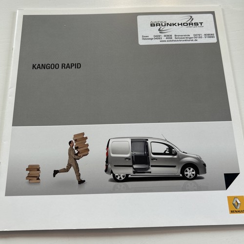 Prospekt renault kangoo rapid - prospekt,